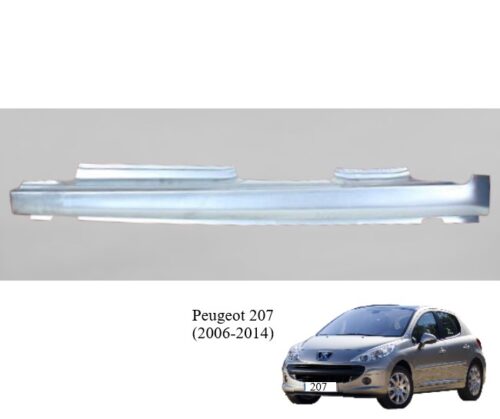 Поріг KLOKKERHOLM для Peugeot 207 (2006-2014)