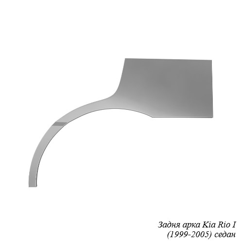 Задня арка для Kia Rio (1999-2020)